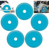 Disque de Coupe de Verre pour Meuleuse dAngle,Oi-FRIS 5 Pcs Ultramince Disque de Meulage Diamant Coupe Verre, 100 mm x 15 mm Disque Découpe Verre Couper et Meuler des Céramique, Verre, Jade, Cristal