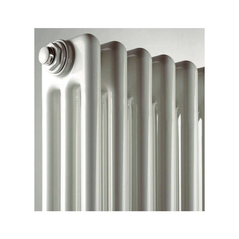 Radiatore di Design Elettrico - Orizzontale a 2 Colonne Tradizionale -  Bianco - 600mm x 1190mm -Disponibile con Diversi