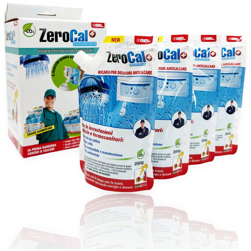 Dosatore anticalcare per caldaie GEL HYDROTECNOLOGY - ZeroCal DIMA