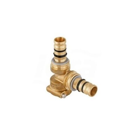 GEBERIT Raccordo Tee 90° Mepla Diam.20x16x21mm per Collettore Compact ...