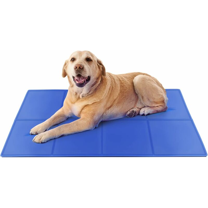 Alfombrilla de Refrigeración para Perros y Gatos,Alfombra Refrescante, Enfriamiento para Camas de Mascotas, Gel no Tóxico, Autoenfriante, Impermeable y Resistente a la Rotura