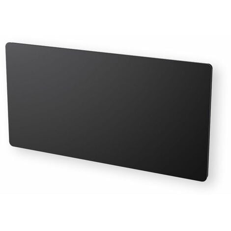 Cayenne panneau rayonnant 2000W verre noir LCD - Noir