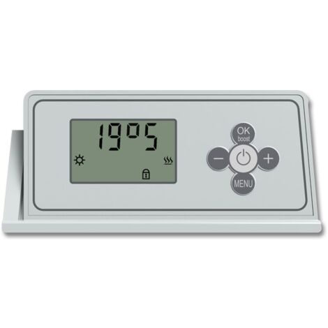 Carrera radiateur a inertie Double Coeur Fonte LCD 1500W