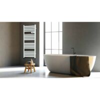Carrera radiateur seche-serviettes a lames plates 700w