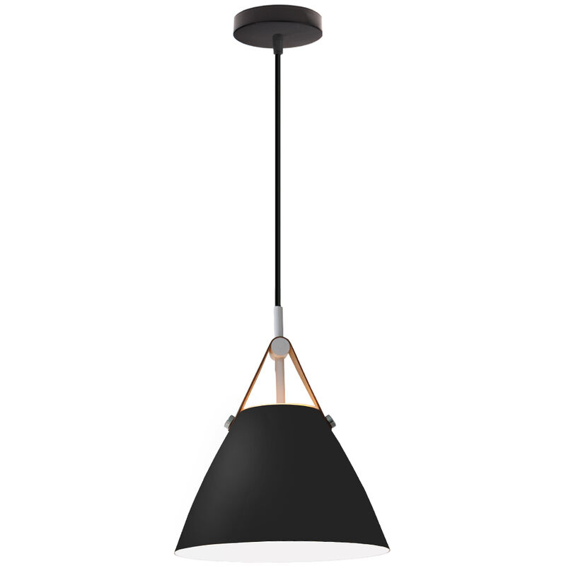 Lámpara colgante creativo retro luz colgante hierro forjado industrial decorativa ajustable