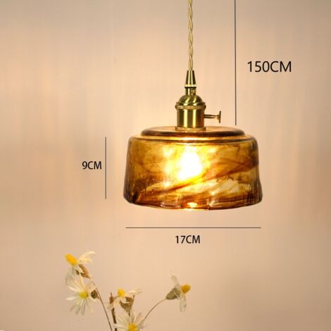 Lámpara De Techo Para Casa De Muñecas Escala 1:12 - Luz LED Transparente Con Estampado Y Base De Latón, Funciona Con Batería