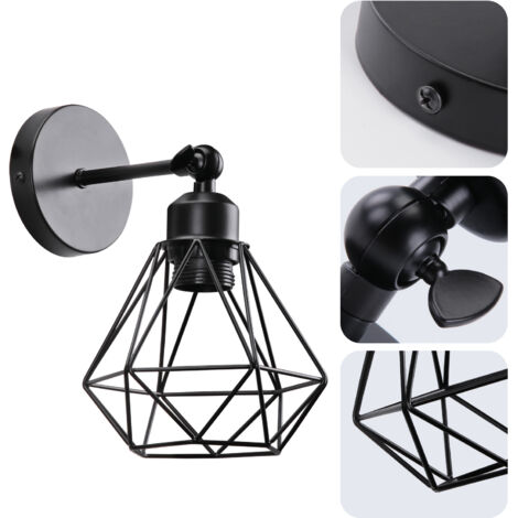 YMYNY - Aplique De Pared Industrial Retro, Moderno Aplique De Pared
