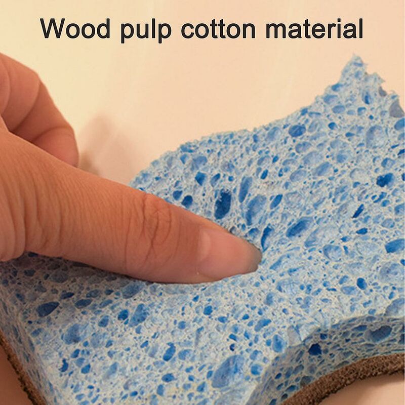 Rekuopl KüChe 40 spugne per la pulizia in cellulosa per la cucina 40 pezzi per la casa cotone per il lavaggio in cotone 
