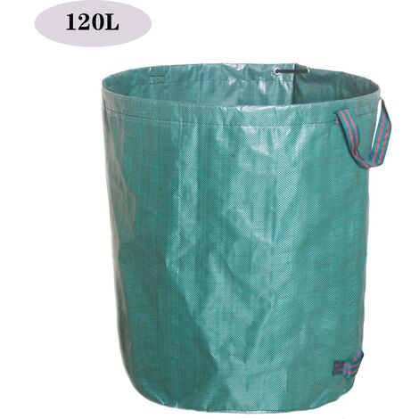 Large Heavy Duty Pop Up Giardino Borsa Bin rifiuti spazzatura foglie Carrier Bag Sack 