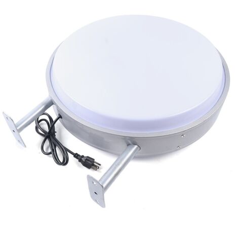 COAKUE Schlanker LED-Leuchtkasten mit Schnapprahmen, TV-Leuchtkasten-Werbetafel, 3D