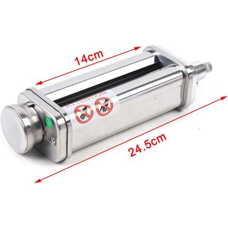 Nudelroller & Schneide-Aufsatz (3-in-1) Für ZACME Standmixer – Inkl. Walze, Spaghetti- & Fettuccine-Schneider