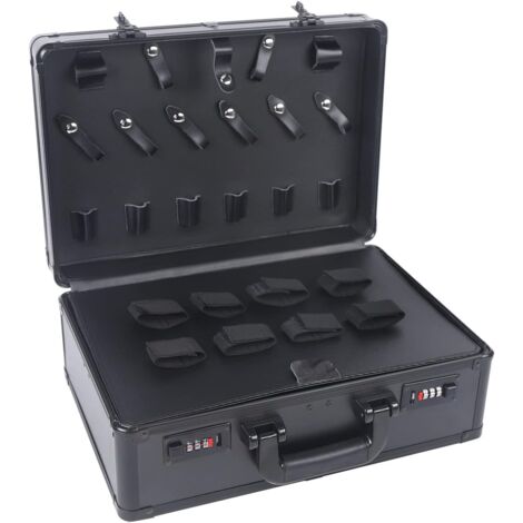 Werkzeugsets für Friseur- und Schönheitssalons, Friseurkoffer Travel Code Case, Portable Tool Organizer, geeignet für die Organisation von Scheren, Haarschneidern, Kämmen, Bürsten und anderen Friseurw (1/5)
