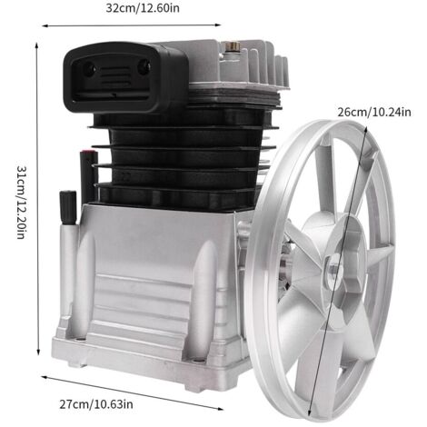 Silent Druckluft Kompressor | 9 Bar | 1470W Starke Leistung | 24 Lite Silent Druckluft Kompressor | 9 Bar | 1470W Starke Leistung | 24 Lite