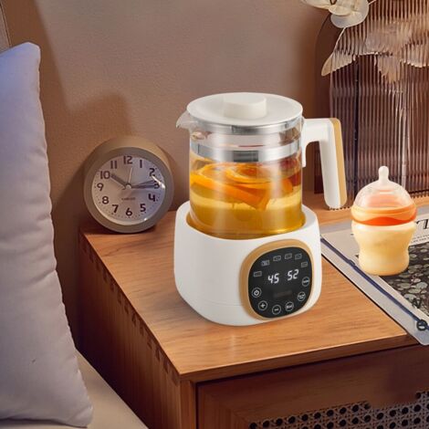 Baby Flaschenwärmer Mit Temperaturregelung - 1,3L Warmwasserspender Für Unterwegs & Zuhause