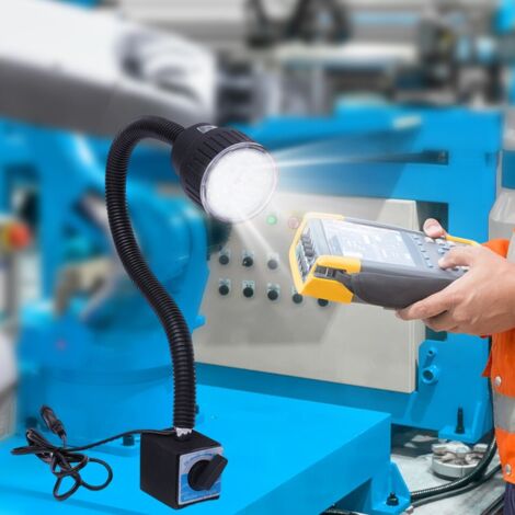 Flexible LED-Arbeitsleuchte CNC-Maschinen Magnetleuchte Schwanenhals 10 W