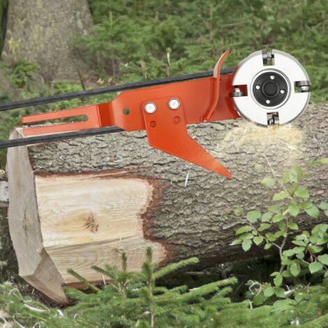 Produktbild von Holzschäler / Entrinder Für Motorsägen – Passend Für STIHL & Husqvarna, Orange, NEU