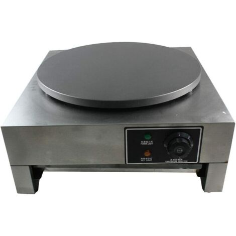 3KW 15.7" Wrapmaker Pfannkuchen Crepesplatte Maker Waffelgeräte
