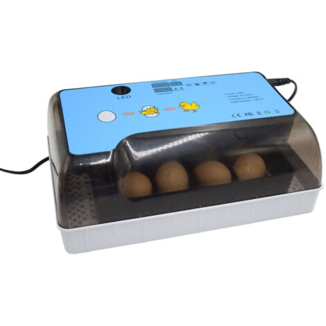 Incubato Brutapparat IN-48DDI 48 Eier - Vollautomatisch Mit Schierlampe 90W