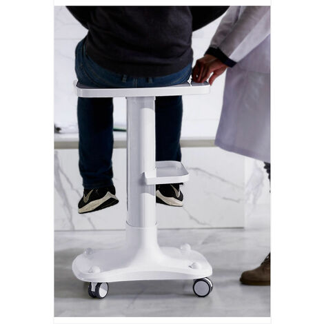 Weißer Beauty Trolley – Rollwagen Für Salon, Spa & Friseur