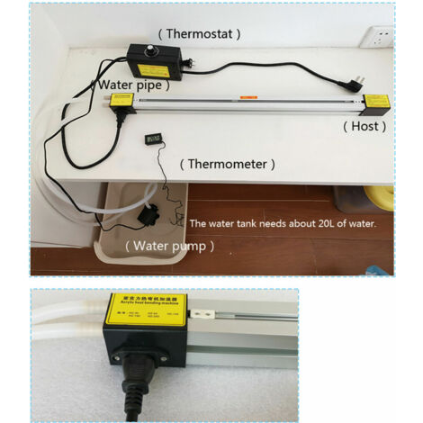 DSYOGX Acryl Biegemaschine 1250mm - 1500W Heißbiegemaschine Für PVC & Thermoplaste