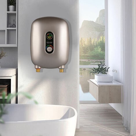 Tankless Elektrische Durchlauferhitzer Instant Warmwasserbereiter für  Badezimmer