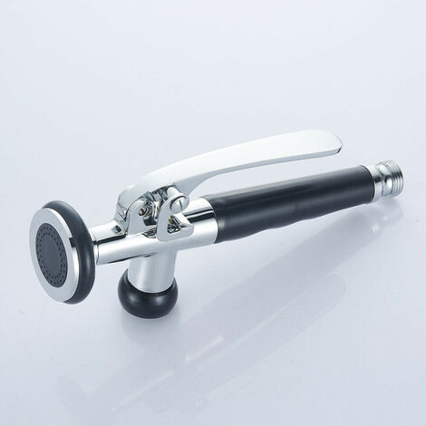 Ausziehbare Gastro Küchenarmatur Mit Brause Spültischarmatur Wasserhahn Nickel E - Foto 6