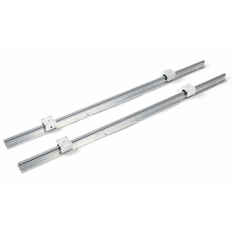 Euroharry Linearführung SBR12 – 2x 1500 Mm Gleitschienen Mit 4 Lagerblöcken Für 3D-Drucker & CNC
