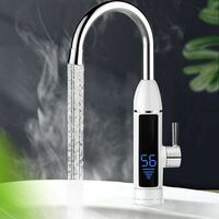 3KW Wasserfall Wasserhahn Durchlauferhitzer Wasserleitung Armatur 