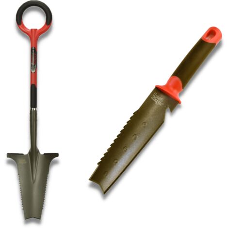 RootSlayer™ Pack - Rootslayer/Handbodenmesser - Zusätzliche Werkzeuge - Multifunktional/leicht/einfach zu verwenden - Ideal zum Umgraben/Umgraben/Umpflanzen/Randstechen/Pflanzen