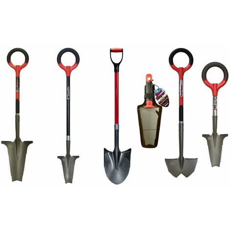 PACK ULTIME ROOTSLAYER - VENTEO - Multifunktionale Gartengeräte - Einfache Handhabung - Kohlenstoffstahl - 360° Griff