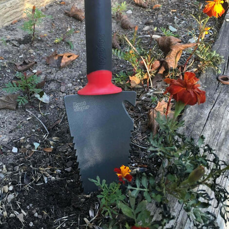 Handgeführter RootSlayer + ergonomischer Unkrautstecher