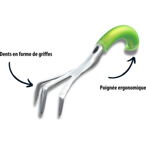 Handgeführter RootSlayer + ergonomischer Handgrubber