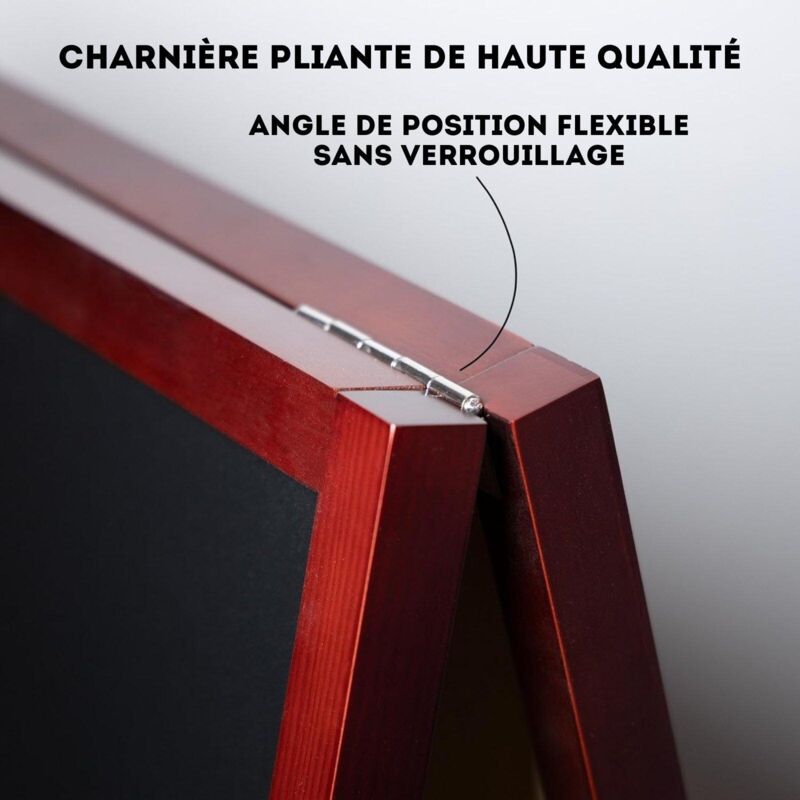Tableau D'Affichage En Feutre 86x59cm Pliable - Panneau Déco Avec Punaises Et Planche Prière