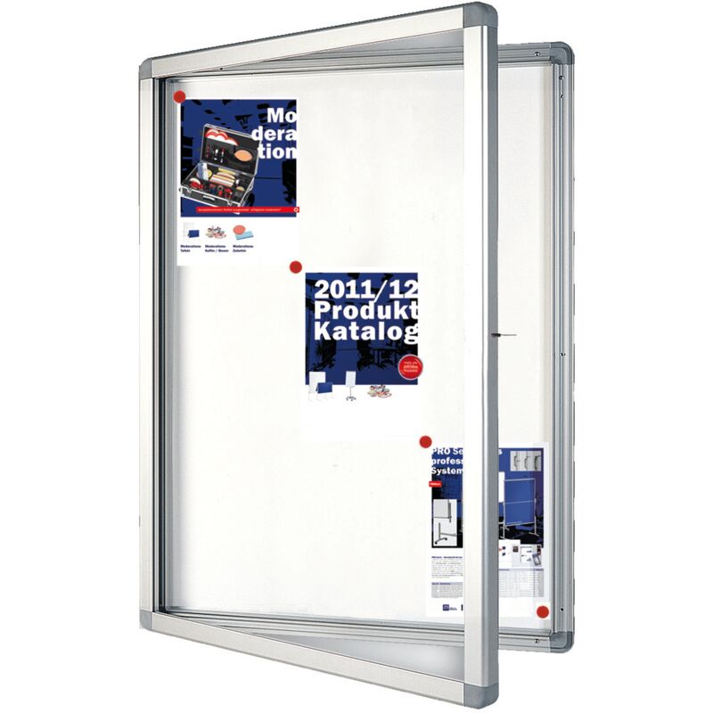 Cadre D'Affichage Aluminium Maul Format A2 - Pour Posters, Photos Ou Présentations - Argent