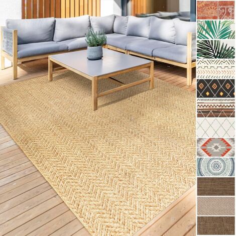 Tapis extérieur Cheron Beige, 80 x 150 cm (1/5)