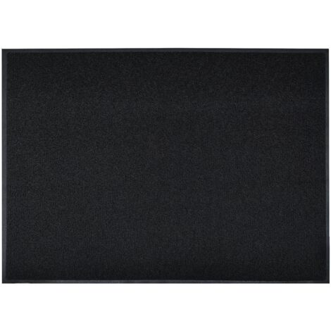 Tapis de Porte Paillasson Spaghetti, Noir, 50 x 80 cm (1/4)