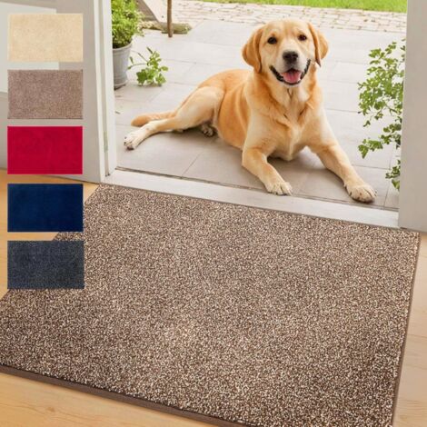Tapis d'entrée absorbant Nasa Marron 120 x 180 cm
