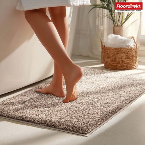 Tapis de bain Nasa Brun 137 x 210 cm