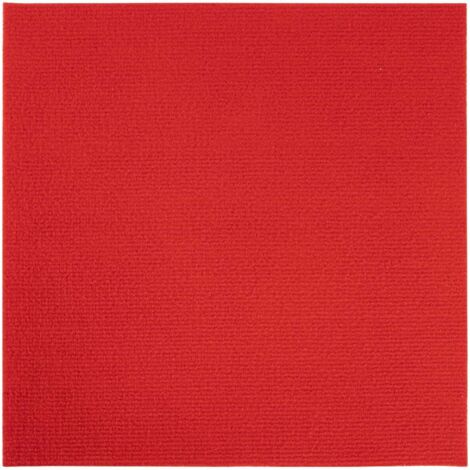 Lot De 10 Dalles De Moquette Autocollantes - 50 X 50 Cm - 2,5 M² - Moquette Avec Couverture Arrière - Revêtement De Sol Résistant - Pour Appartement, Bureau, Commerce - Marron Clair