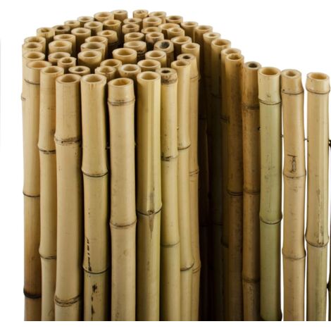 Canisse bambou rond Nature 100 x 250 cm – 1 pièce - KARAT