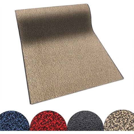 Tapis extérieur, Tapis antidérapant très absorbant SKY moutarde-noir 60 x 180 cm (1/5)