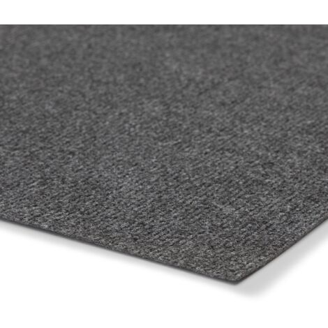 Tapis de couloir Pour Événement Sintra Gris foncé 100 x 250 cm