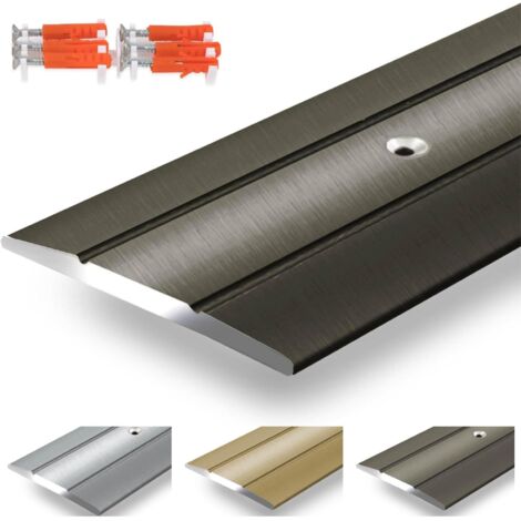 Barre de seuil Firm K132 Forme: C : 36 mm Longueur: 100 cm Pré-percé Bronze