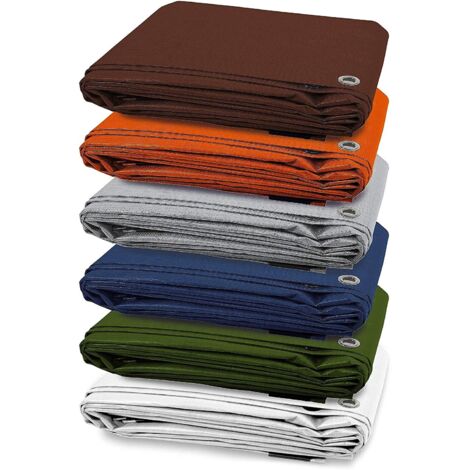 Toile multiusage avec Oeillets imperméable 100 g/m² Camouflage 3 x 5 m