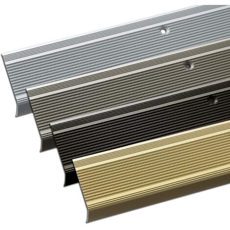 Profilés de bord d'escaliers avec matériel de montage Integral K212 Forme: L 30 x 20 mm Longueur: 90 cm Pré-percé Or