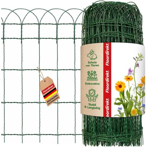 Treillis Ornemental, 40 cm x 25 Mètres, fils métalliques torsadés avec maille: 15 x 9 cm