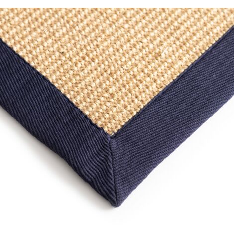 Tapis à griffer pour Chat Sisal Amazonas Crème Bordure: Jeans / Denim 70 x 130 cm (1/5)