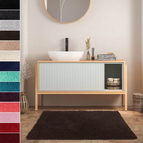 Tapis de bain Sky Soft Marron 50 x 60 cm (1/5)