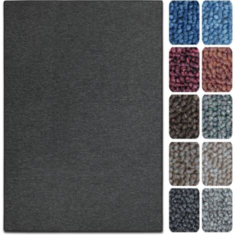 Tapis de Salon London Anthracite 100 x 250 cm (1/5)