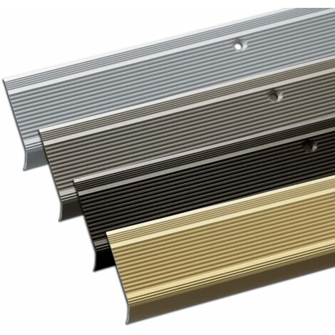Profilés de bord d'escaliers avec matériel de montage Integral K234 Forme: L 35 x 30 mm Longueur: 90 cm Pré-percé Or